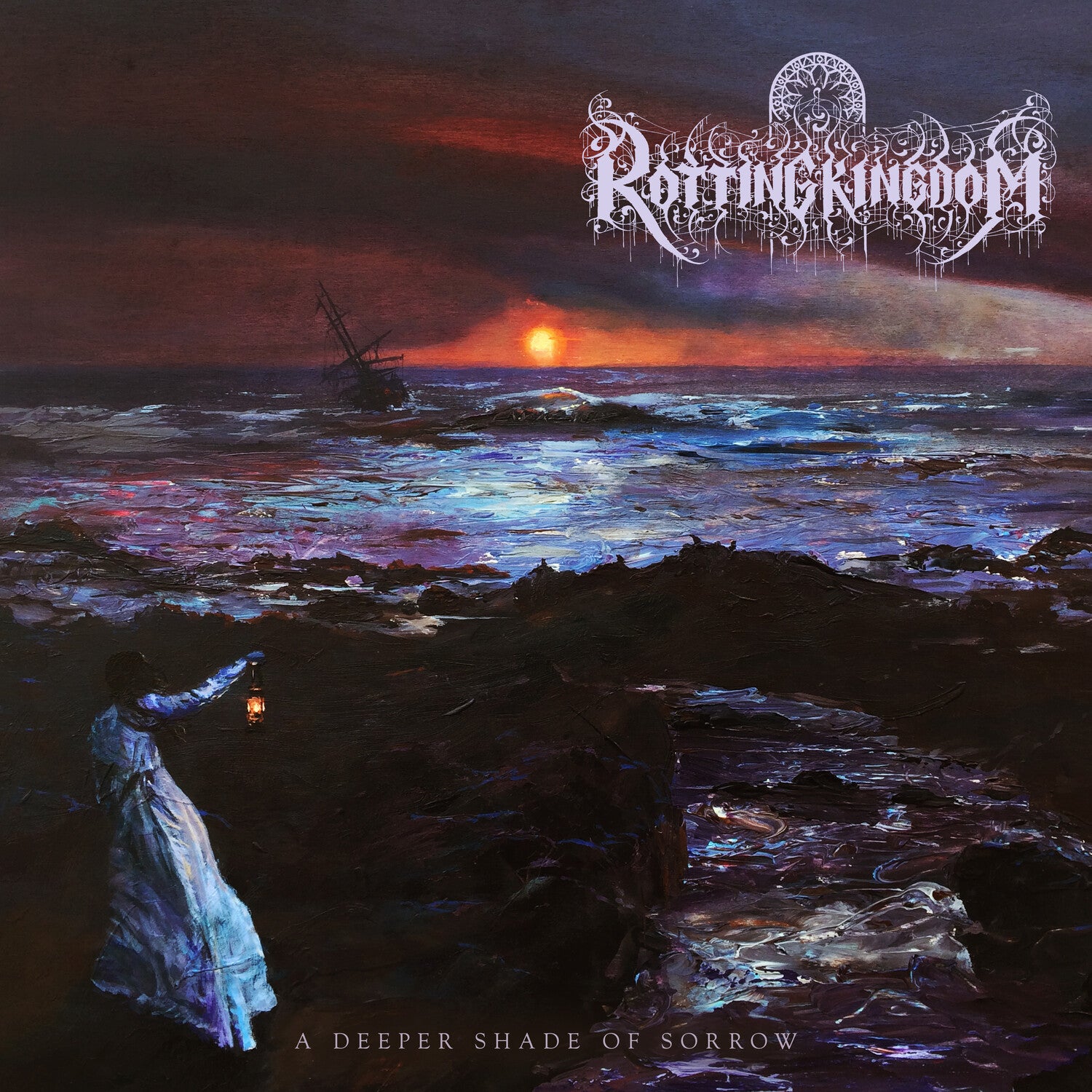 Rotting Kingdom - Deeper Shade Of Sorrow (Purple Vinyl)