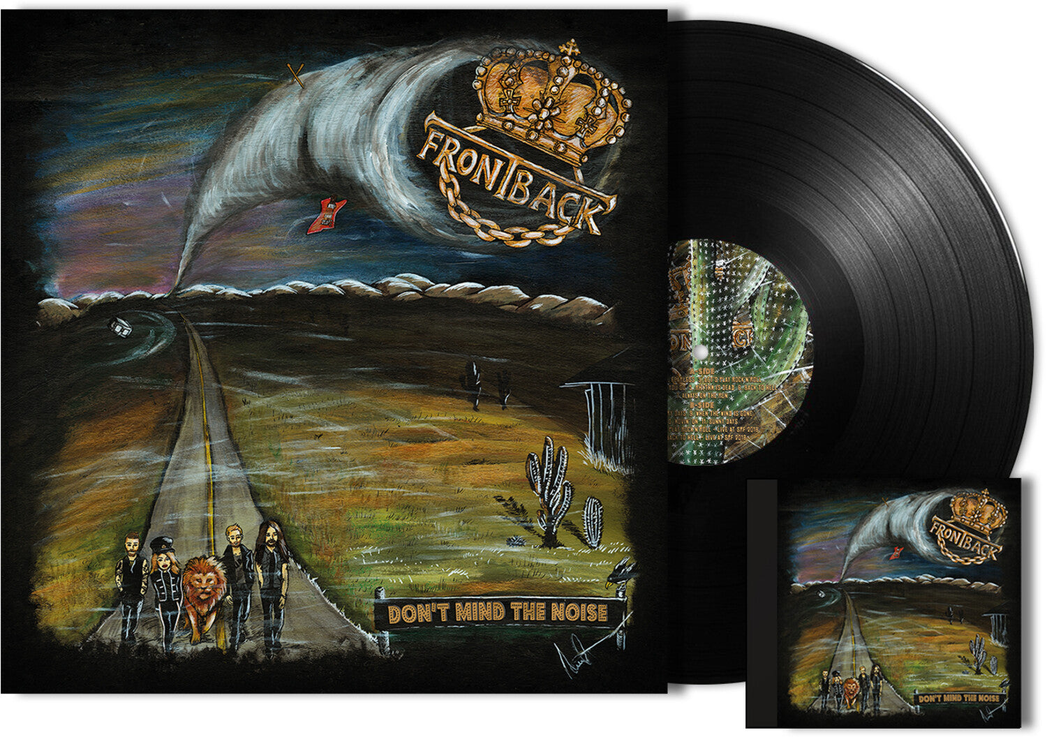 Frontback - Don't Mind The Noise (With Cd) 2xLP