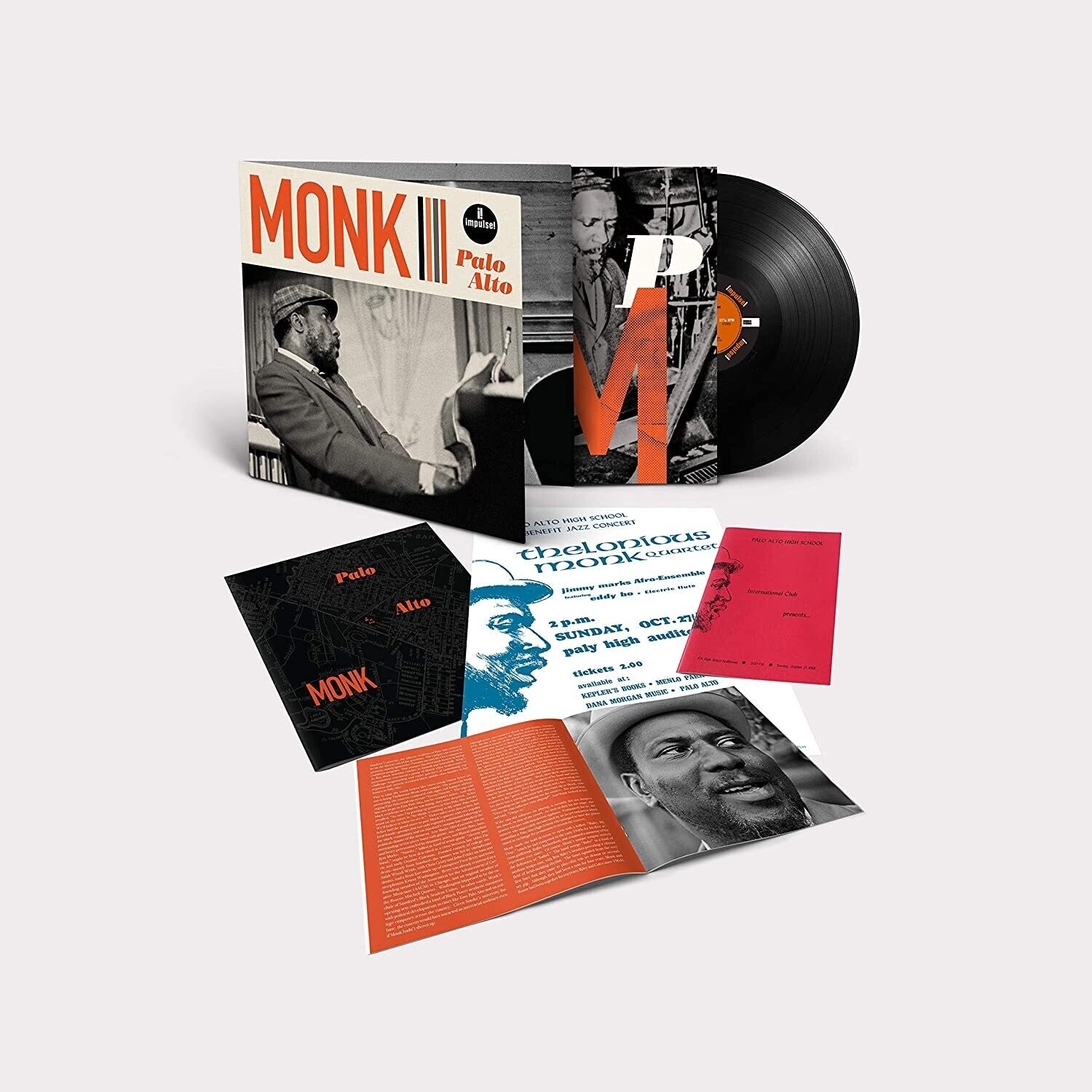 Thelonious Monk - Palo Alto (Orange Vinyl)
