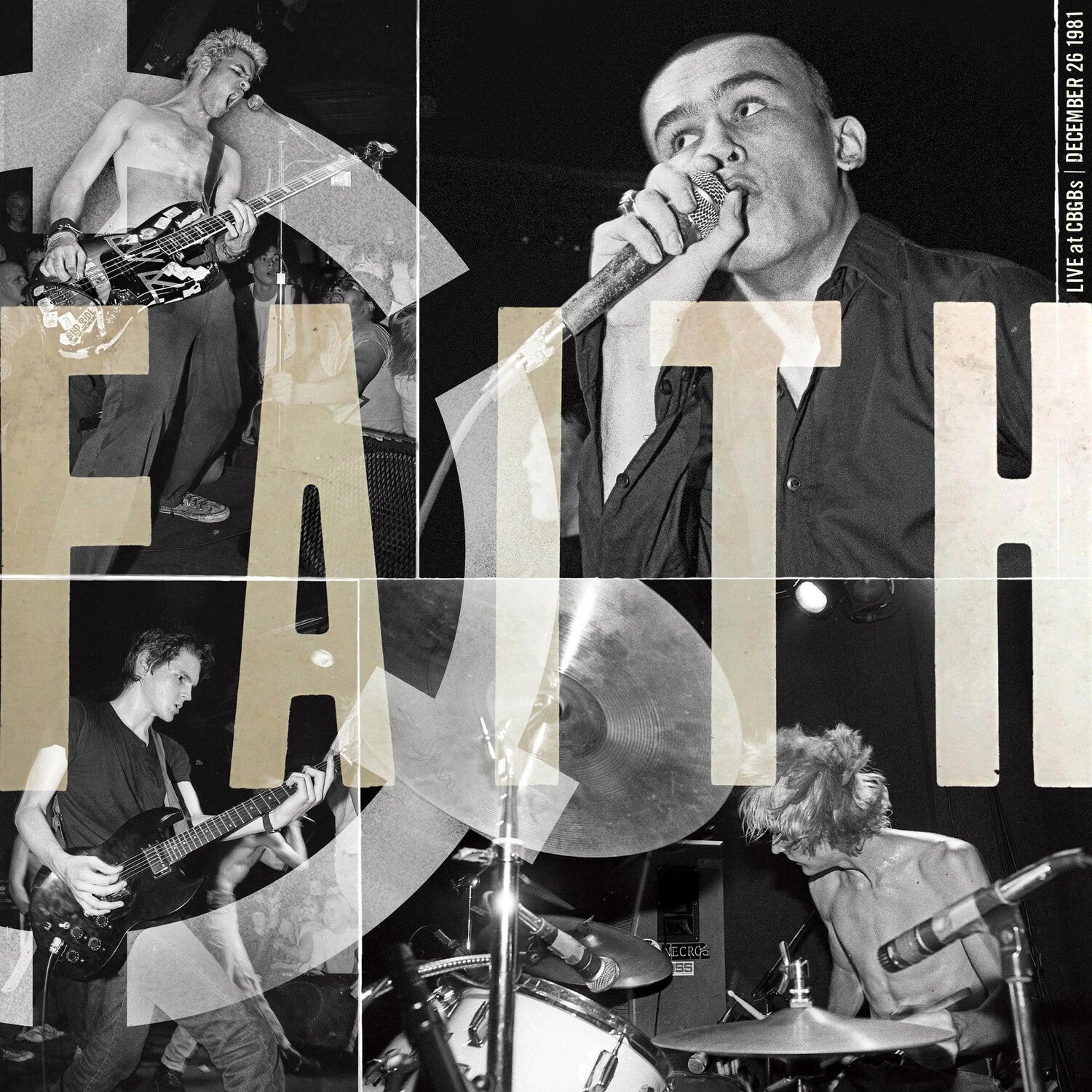 Faith - Live At CBGB's (Blue Vinyl)