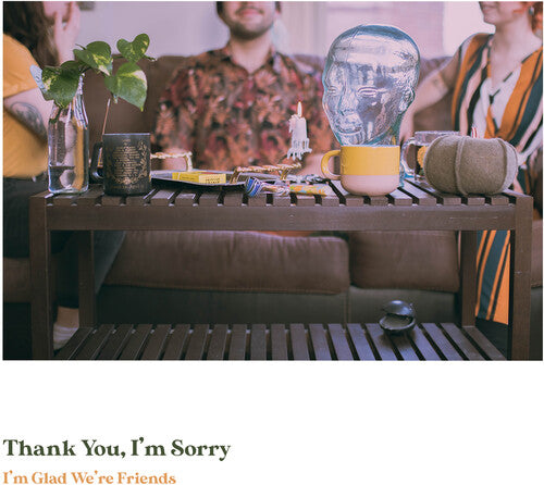 Thank You I'm Sorry - I'm Glad We're Friends - Olive in Gold