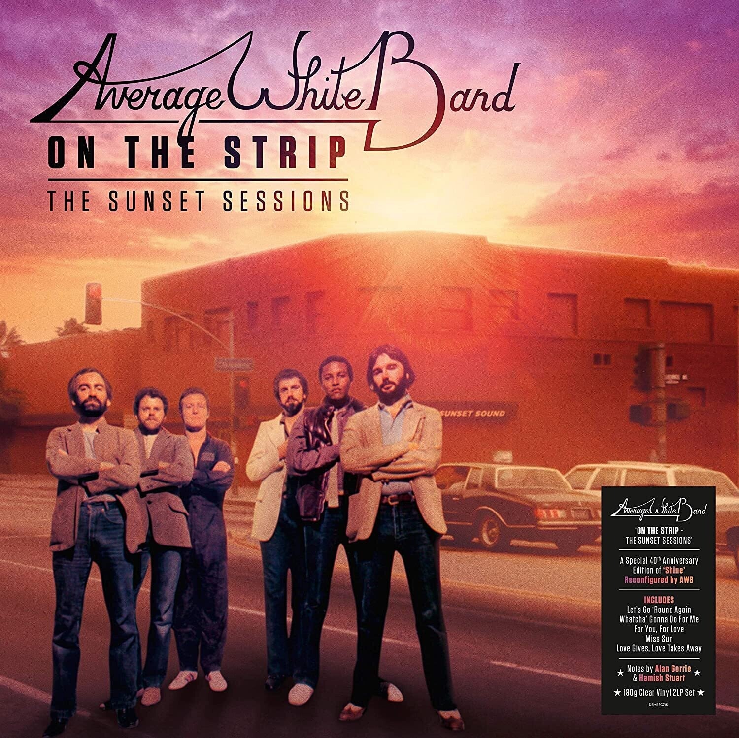 Average White Band - On The Strip: The Sunset Sessions 2xLP (Clear Vinyl)