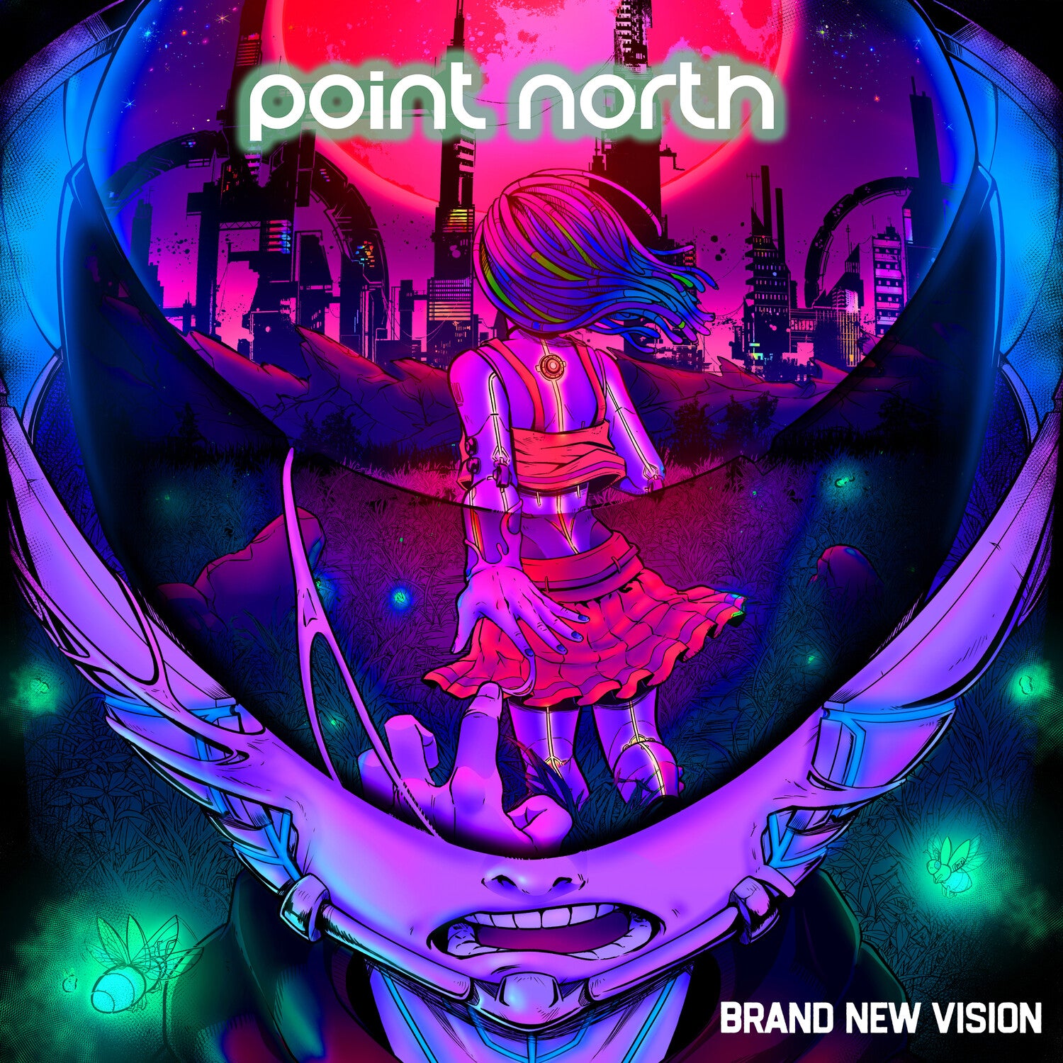 Point North - Brand New Vision (Purple & Pink Swirl) (Purple Vinyl)