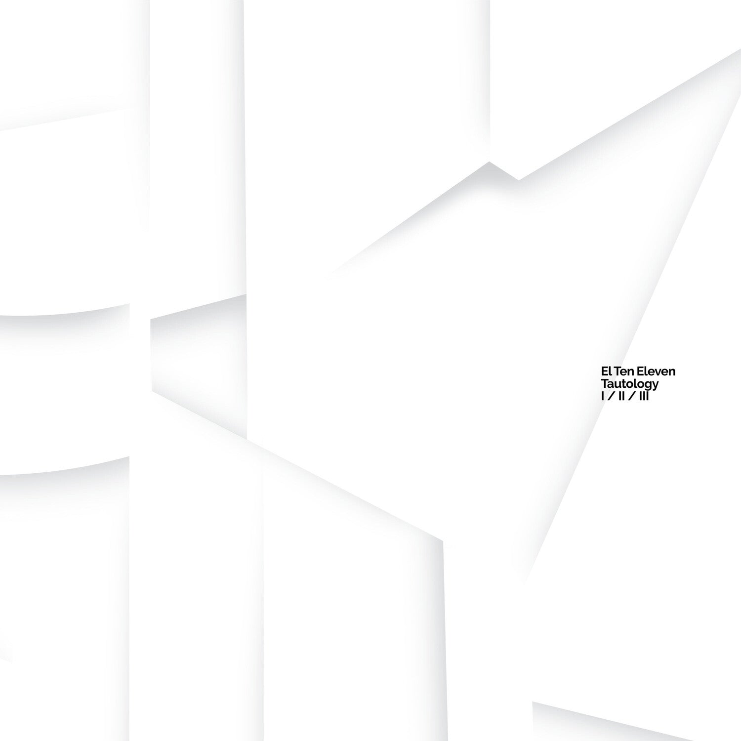 El Ten Eleven - Tautology 3xLP
