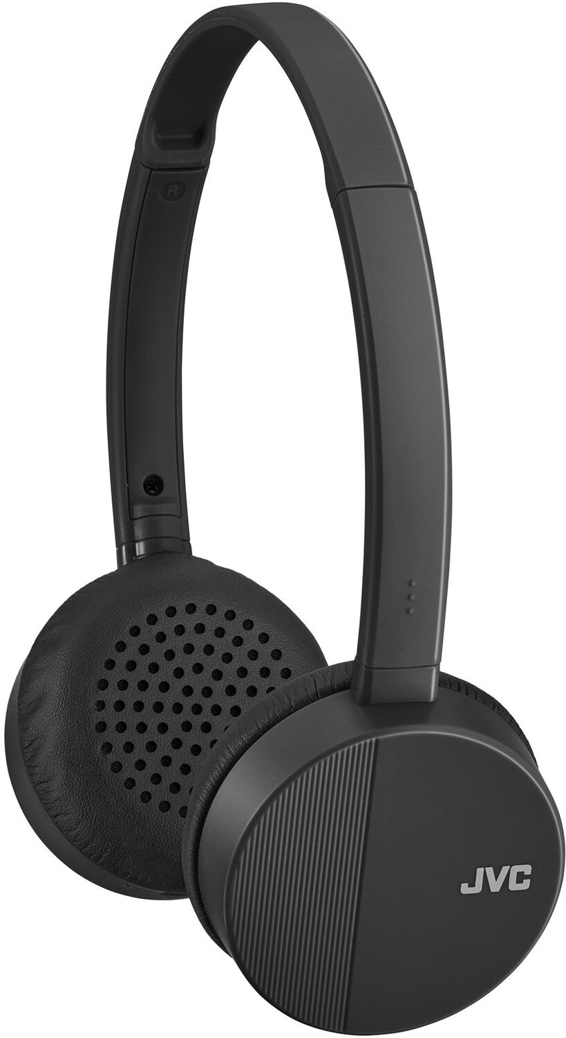 JVC HAS23WB Flats Bluetooth Headphones Fold Flat Design - Mic & Remote