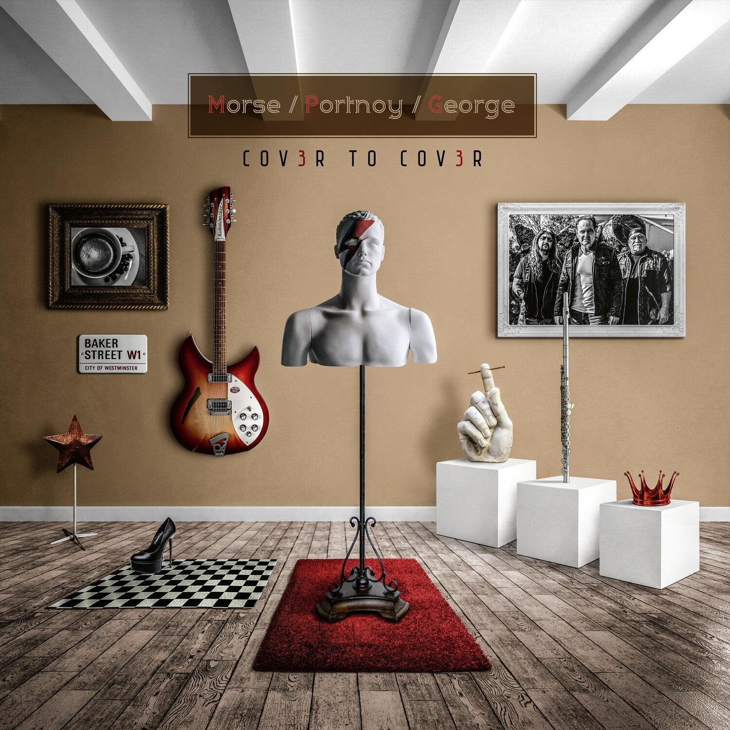 Neal Morse / Mike Portnoy / Randy George - Cov3r To Cov3r 3xLP
