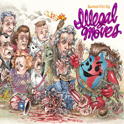 Sunwatchers - Illegal Moves (Red Vinyl)
