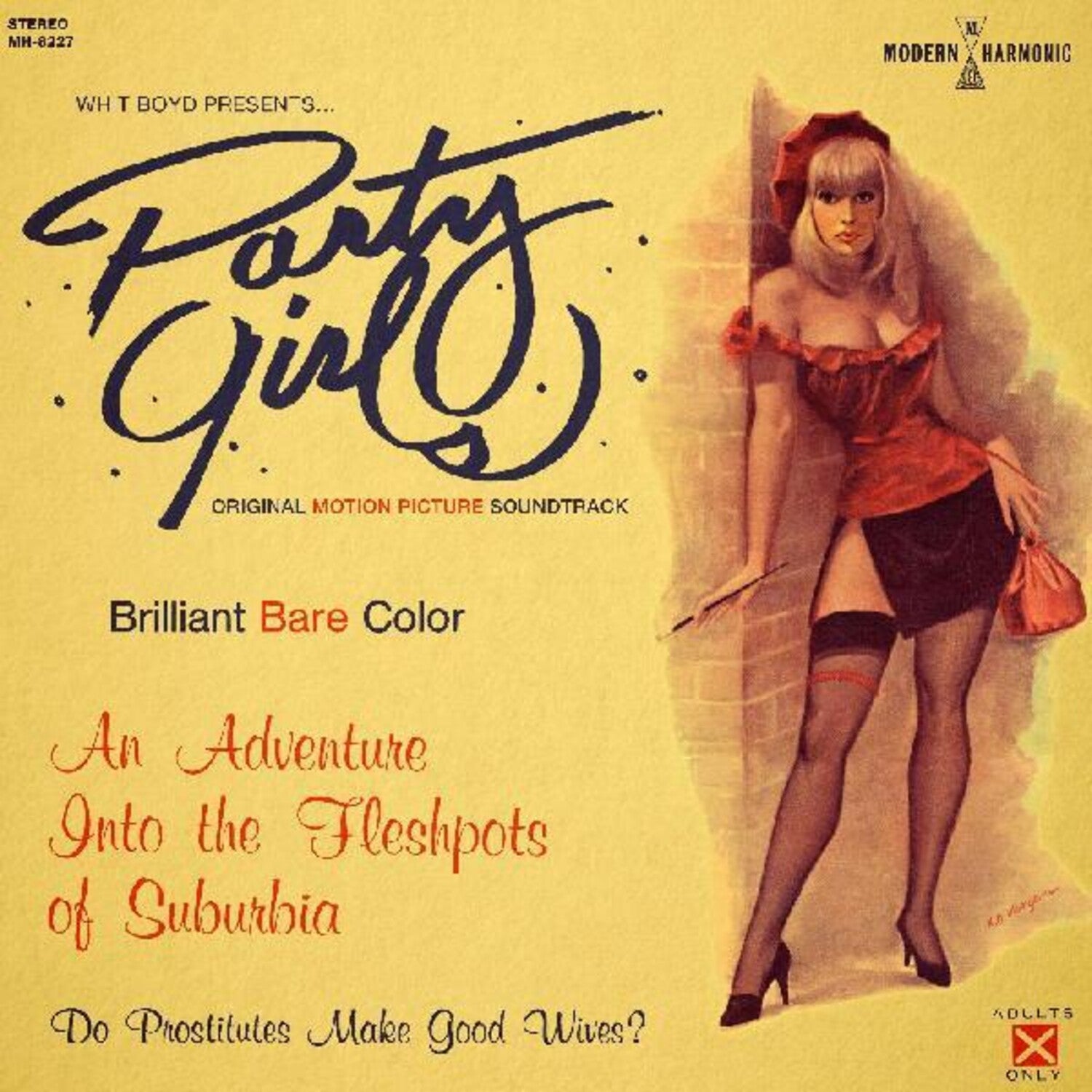 Whit Boyd Combo - Party Girls (Original Motion Picture Soundtrack) (Gold Vinyl)