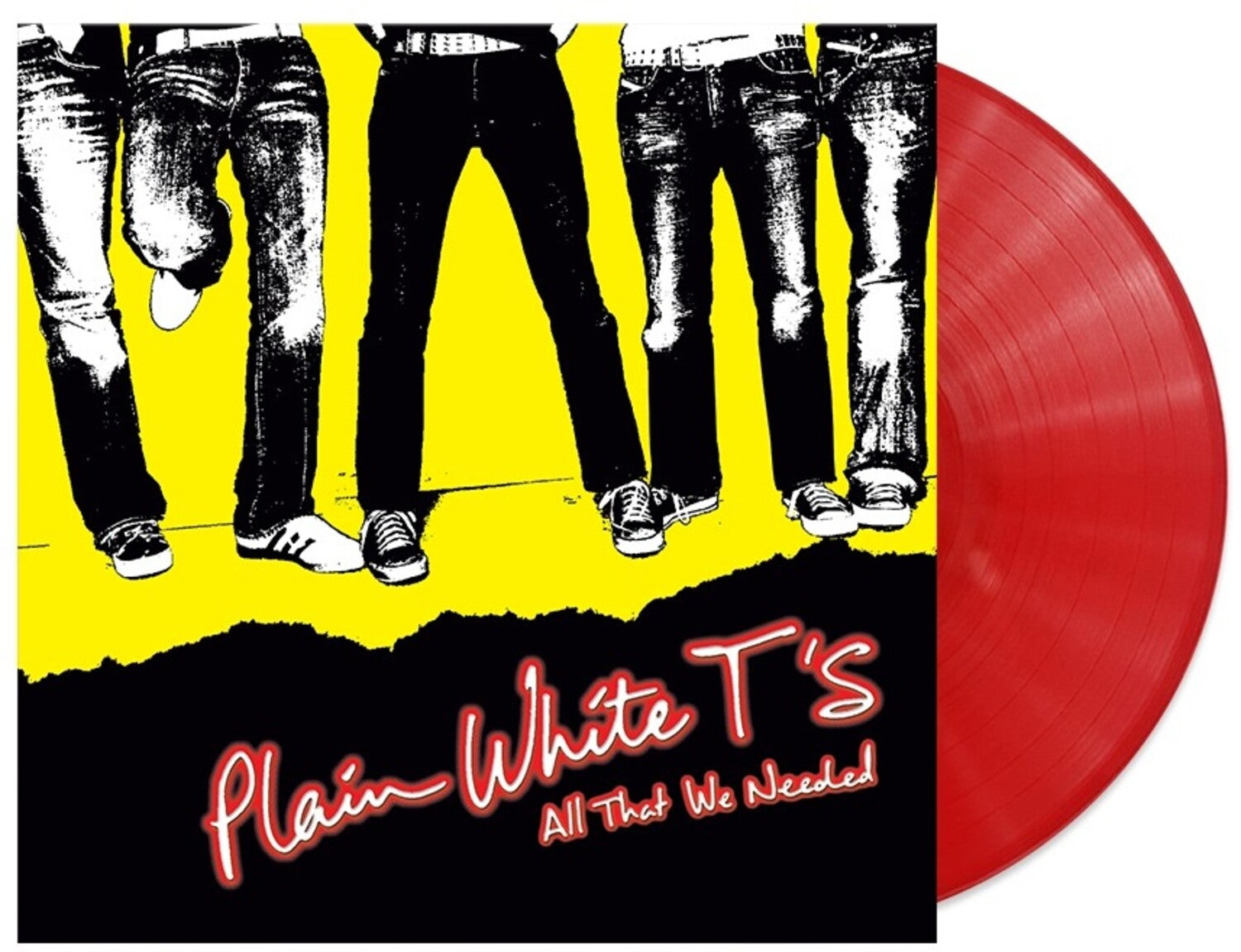 Plain White T's - All That We Needed (Red Vinyl)