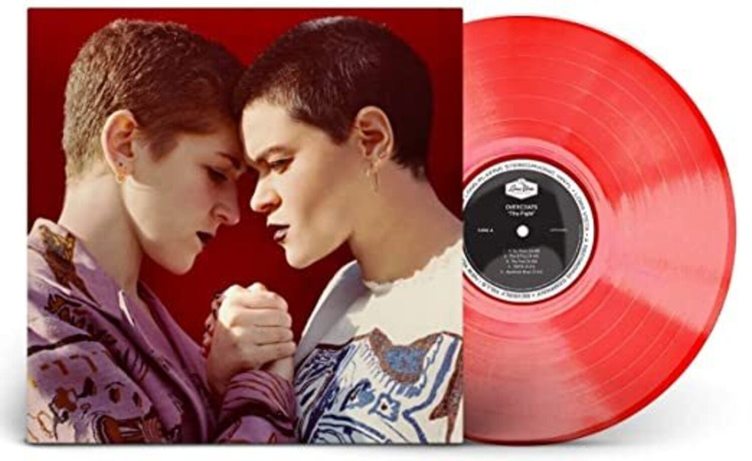 Overcoats - The Fight (Ruby Vinyl)