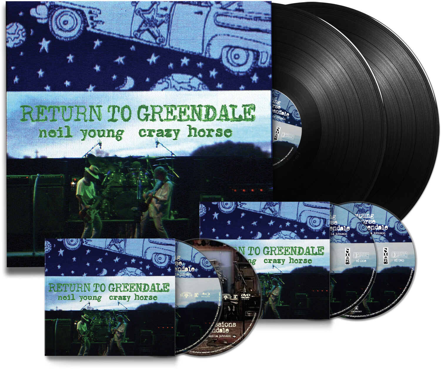 Neil Young & Crazy Horse - Return To Greendale 5xLP (Deluxe)