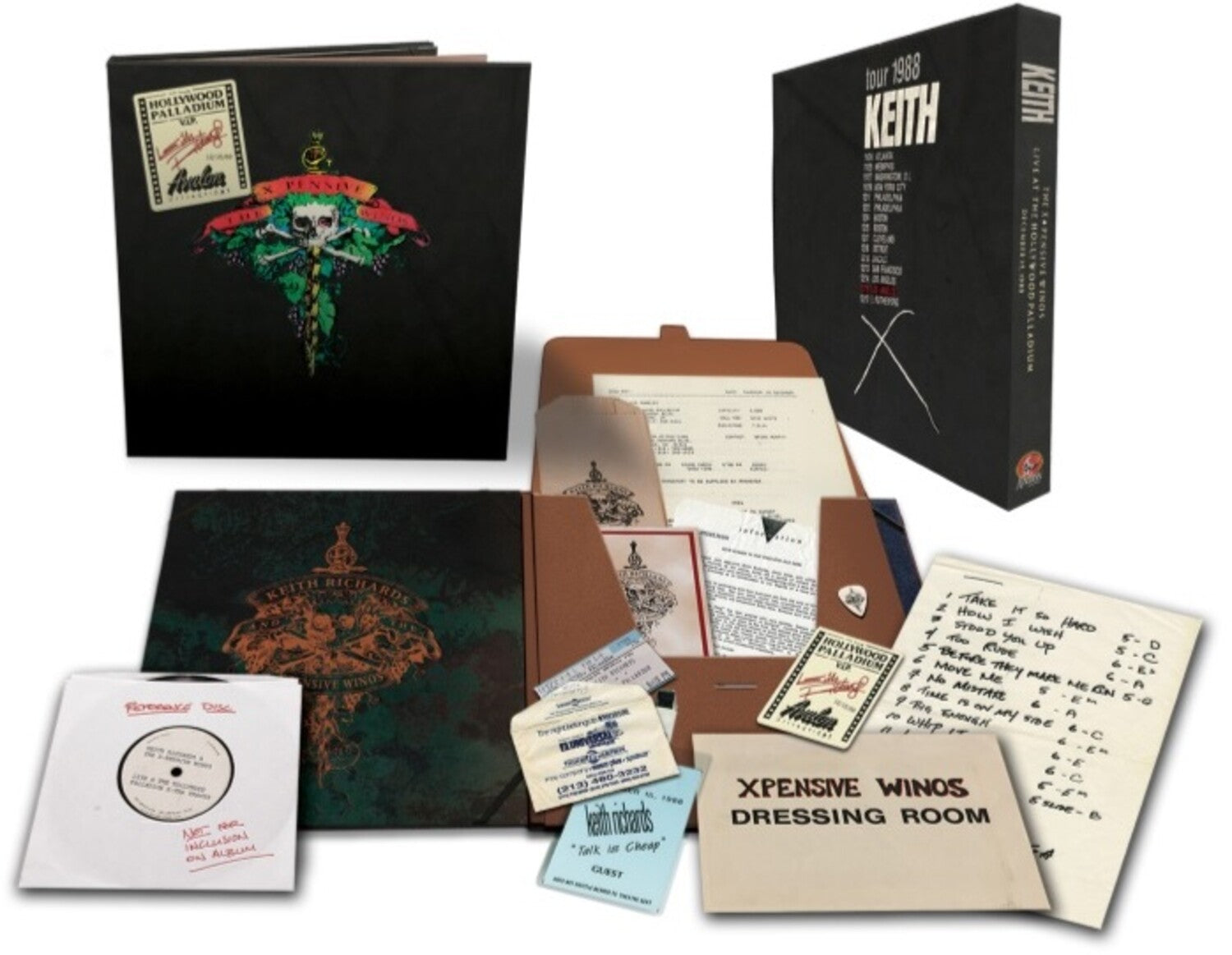 Keith Richards & the X-Pensive Winos - Live At The Hollywood Palladium LIMITED EDITION DELUXE BOX SET 5xLP (Limited Edition)