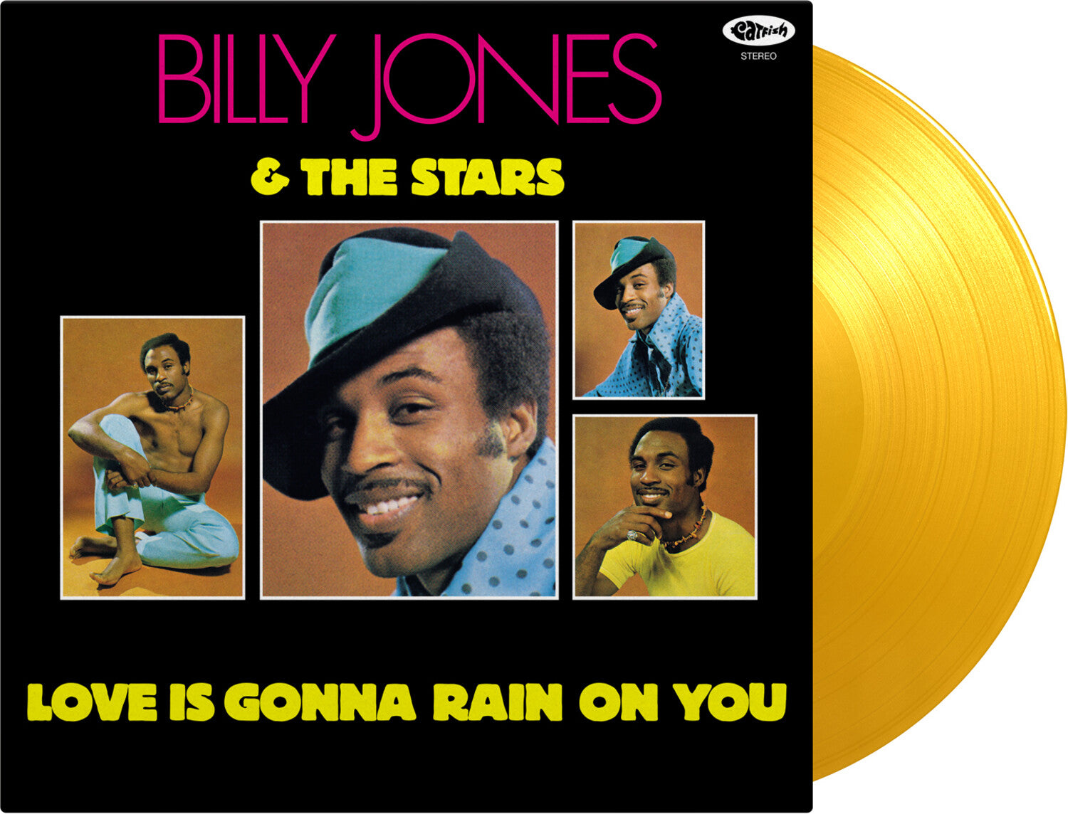 Billy Jones & the Stars - Love Is Gonna Rain On You (IEX) (Yellow Vinyl)