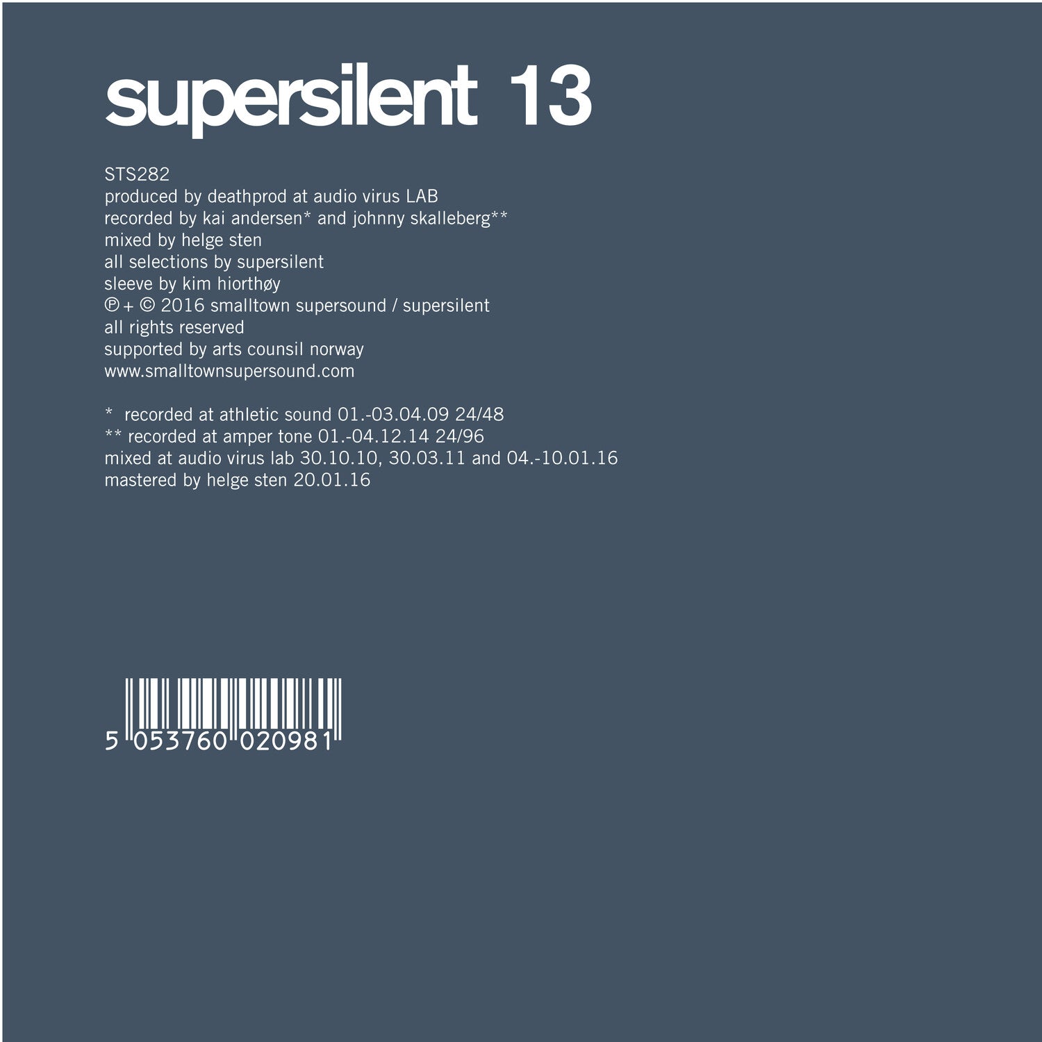 Supersilent - 13 2xLP
