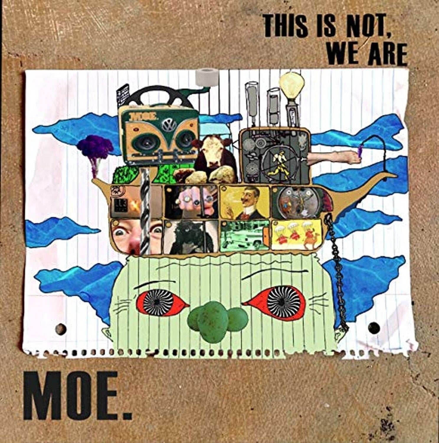 Moe - This Is Not, We Are (Blue Galaxy) (Blue Vinyl)