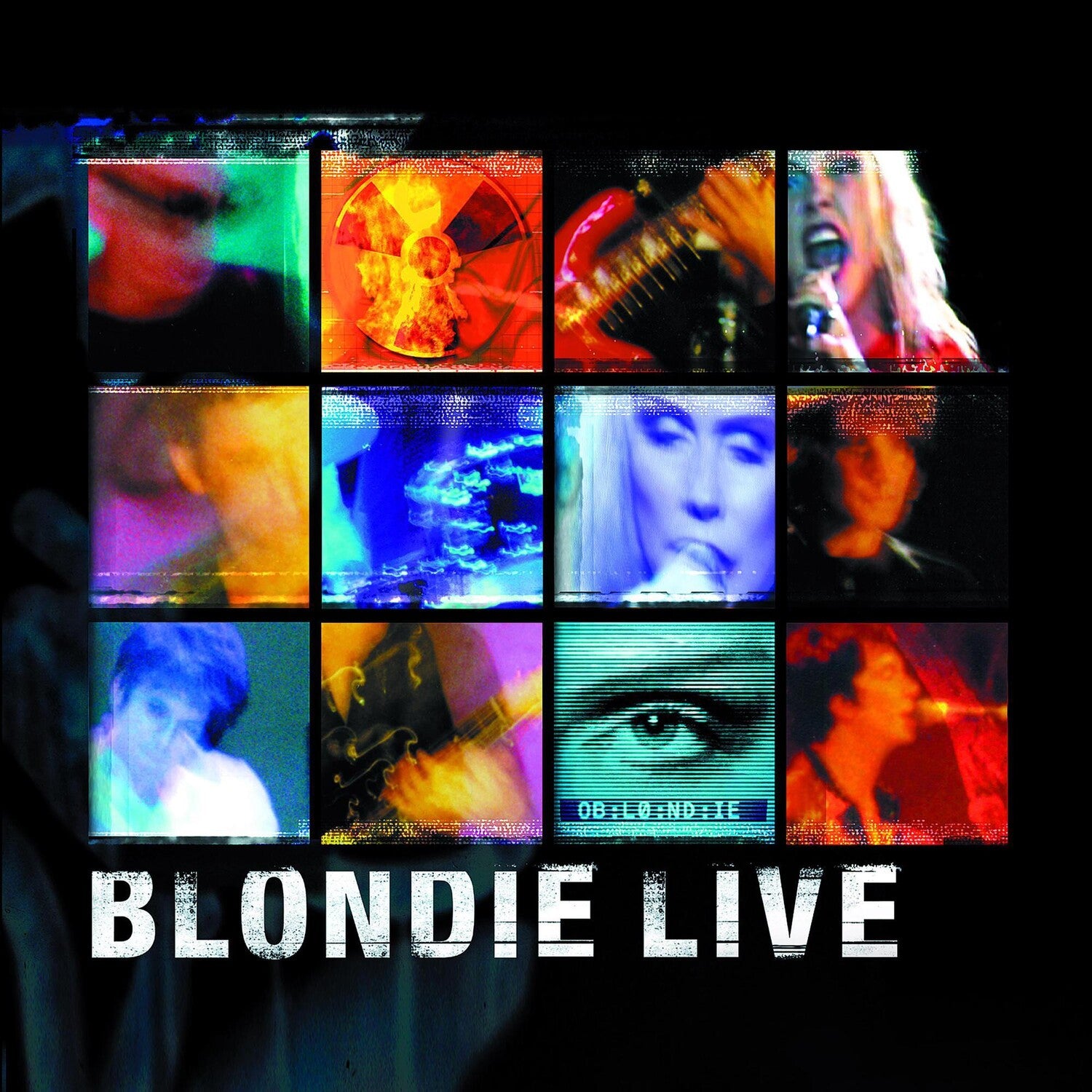 Blondie Live 2xLP — vinyl LP album cover