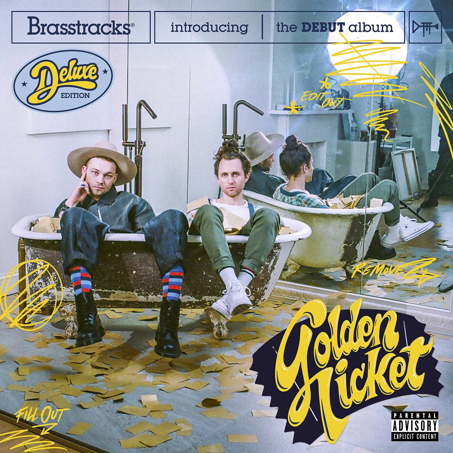 Brasstracks - Golden Ticket 2xLP (Deluxe)