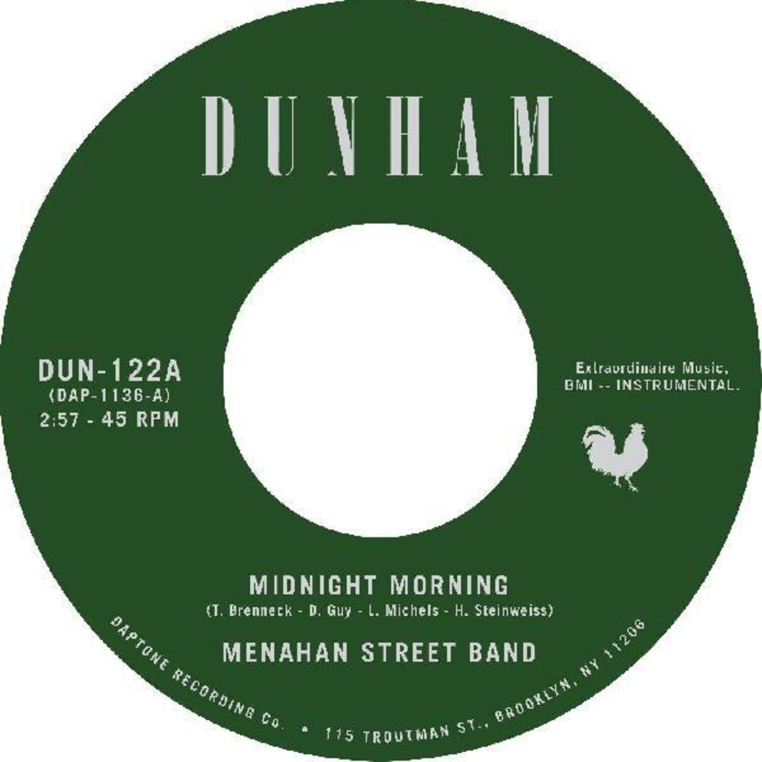 Menahan Street Band - Midnight Morning / Stepping Through Shadow