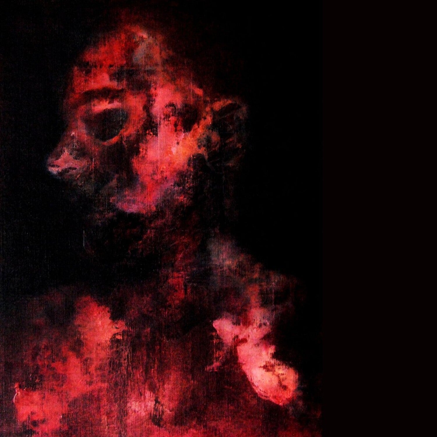 Horsehunter - Caged in Flesh (Grimace Purple Olive Green & Classic Black Tri Color) 2xLP (Purple Vinyl)