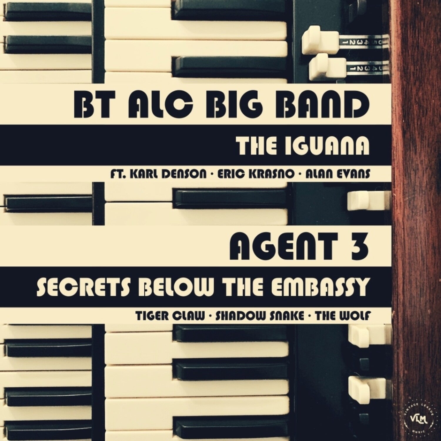 Agent 3 / Bt Alc Big Band - The Iguana / Secrets From Below The Embassy