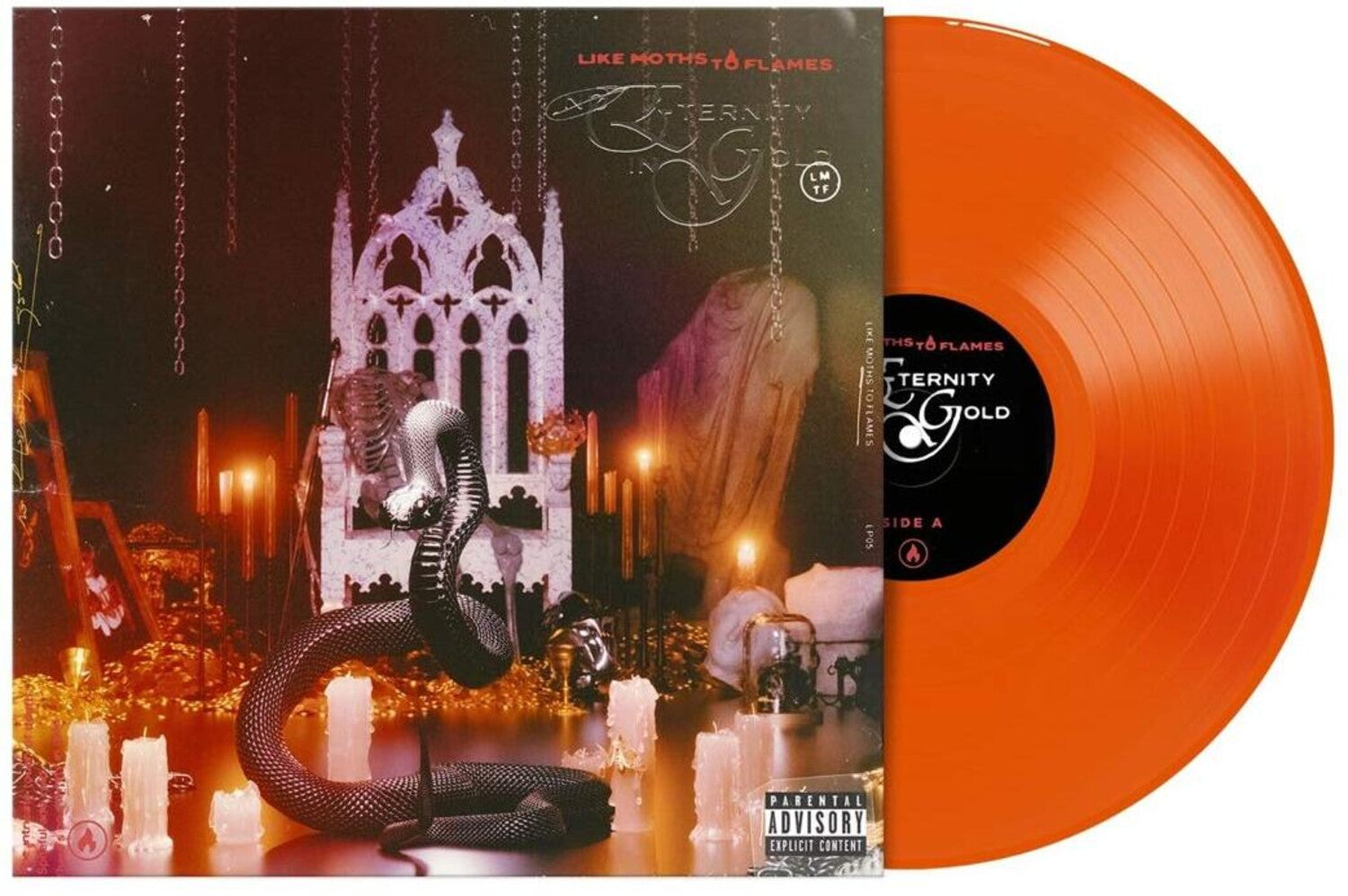 Like Moths to Flames - No Eternity In Gold - Transparent Orange (Orange Vinyl)