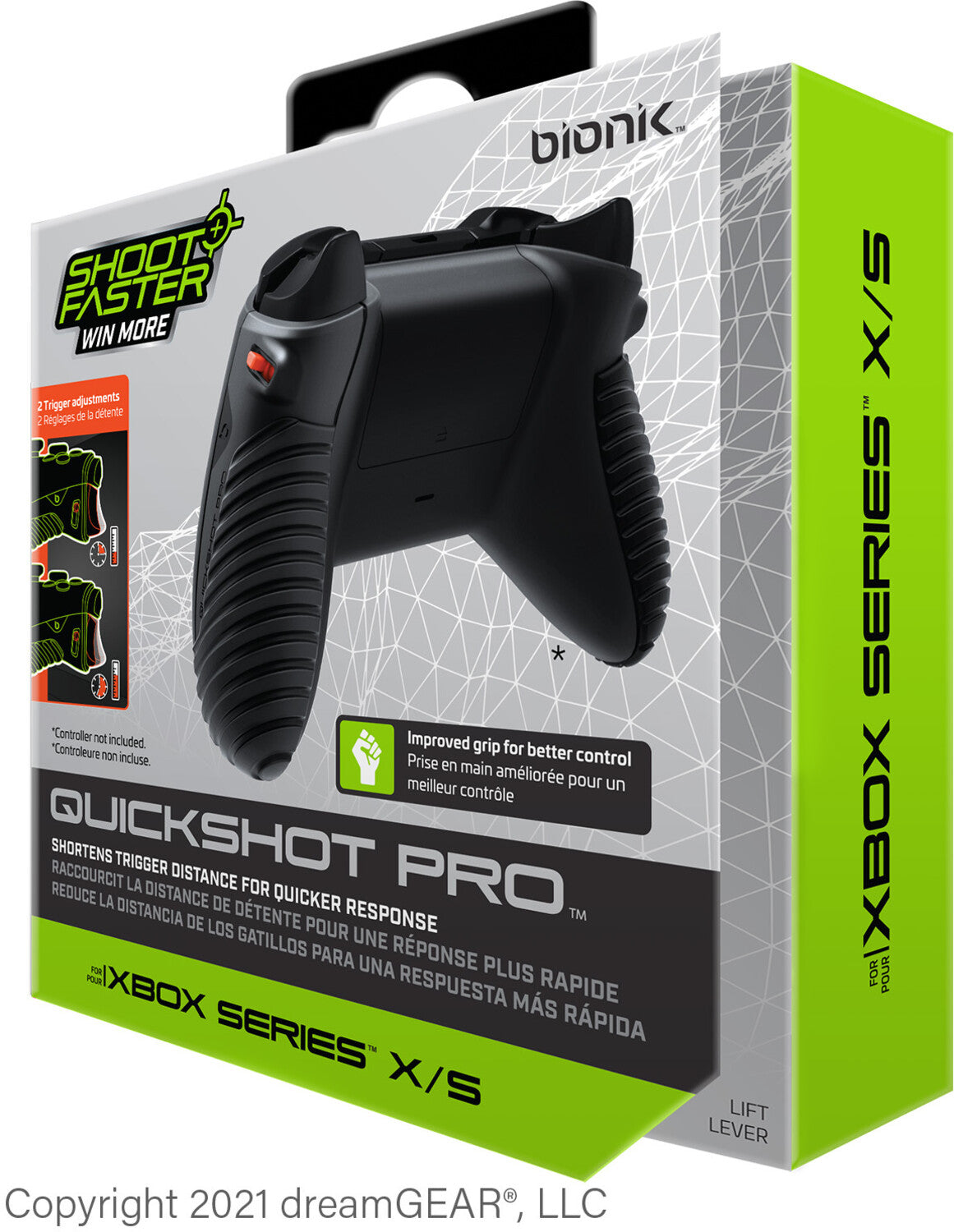 Xbox Accessory: BIONIK QuickShot PRO Trigger Stop