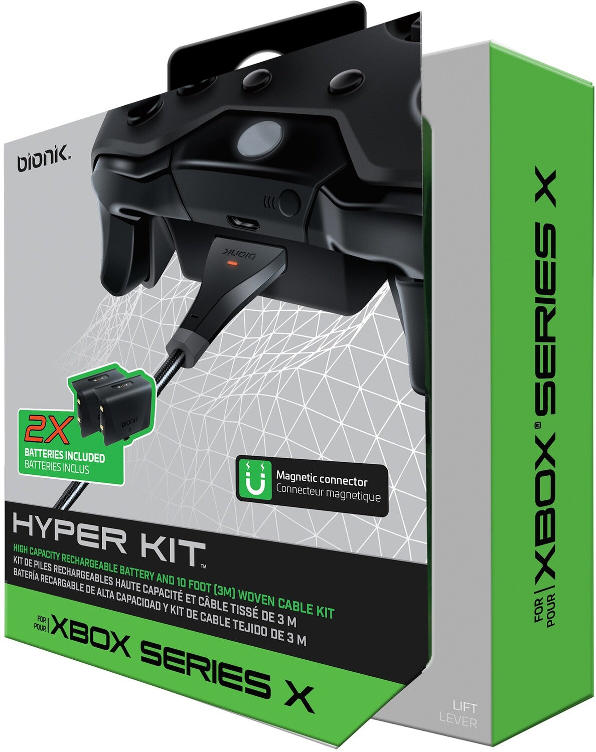 Xbox Accessory: Power - BIONIK HyperX Battery Kit with Cable