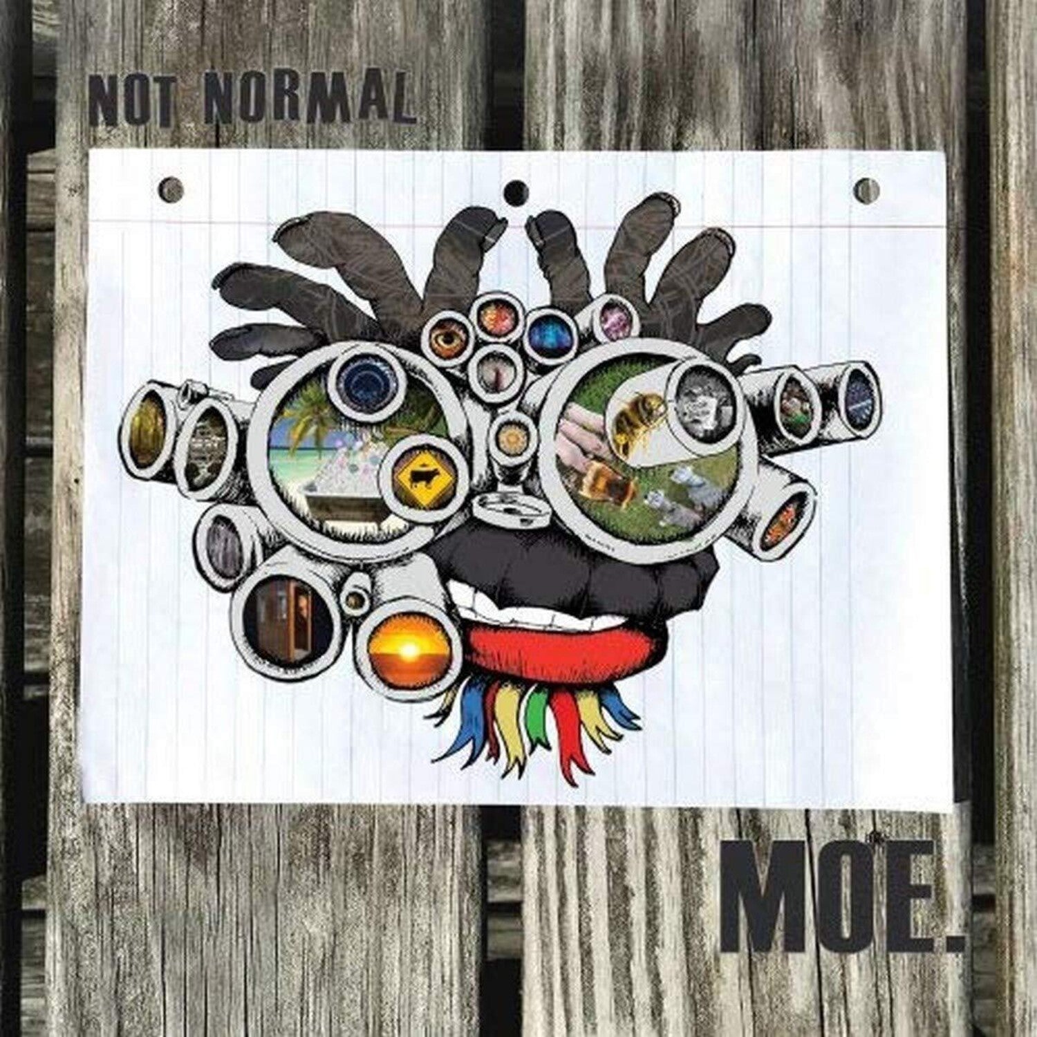 Moe - Not Normal (Blue Vinyl)