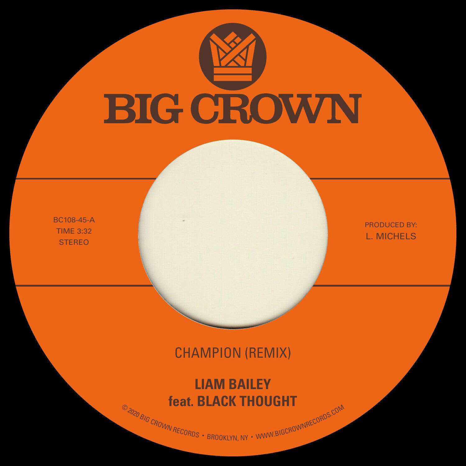 Liam Bailey - Champion (Remix) feat. Black Thought / Ugly Truth (Remix)