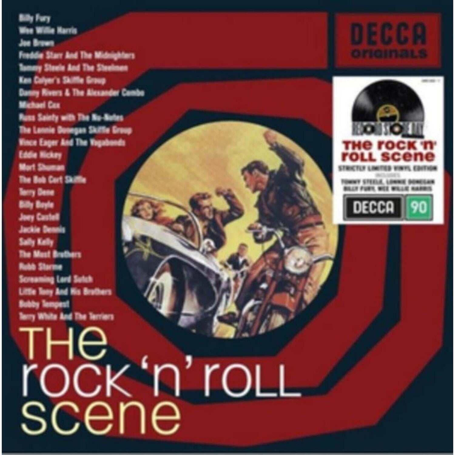Various Artists - The Rock & Roll Scene - Decca Originals 2xLP