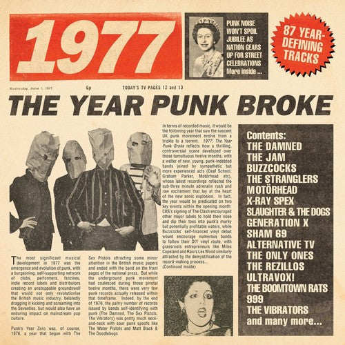 Various Artists - 1977: The Year Punk Broke 3xCD