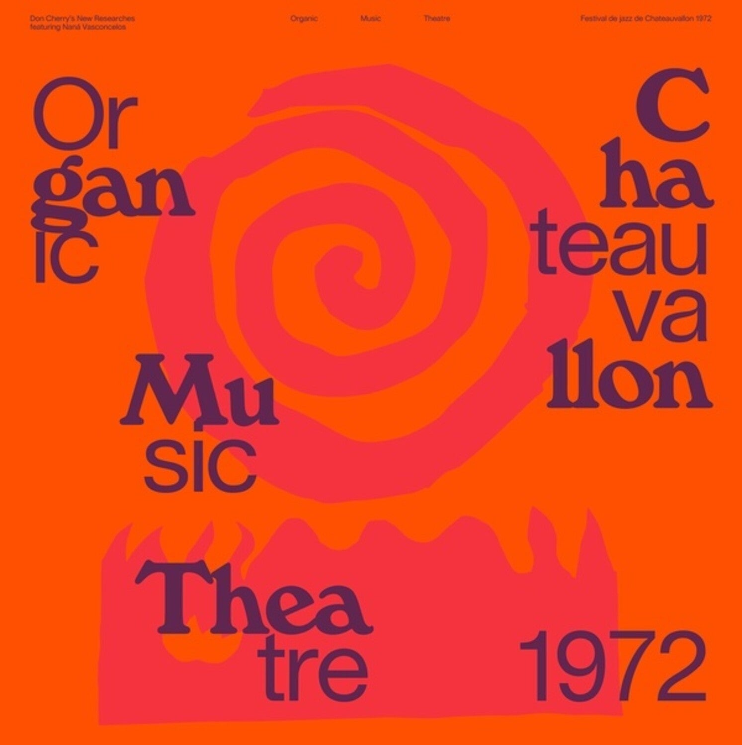 Don Cherry / Nana Vasconcelos - Organic Music Theatre Festival de Chateauvallon 2xLP