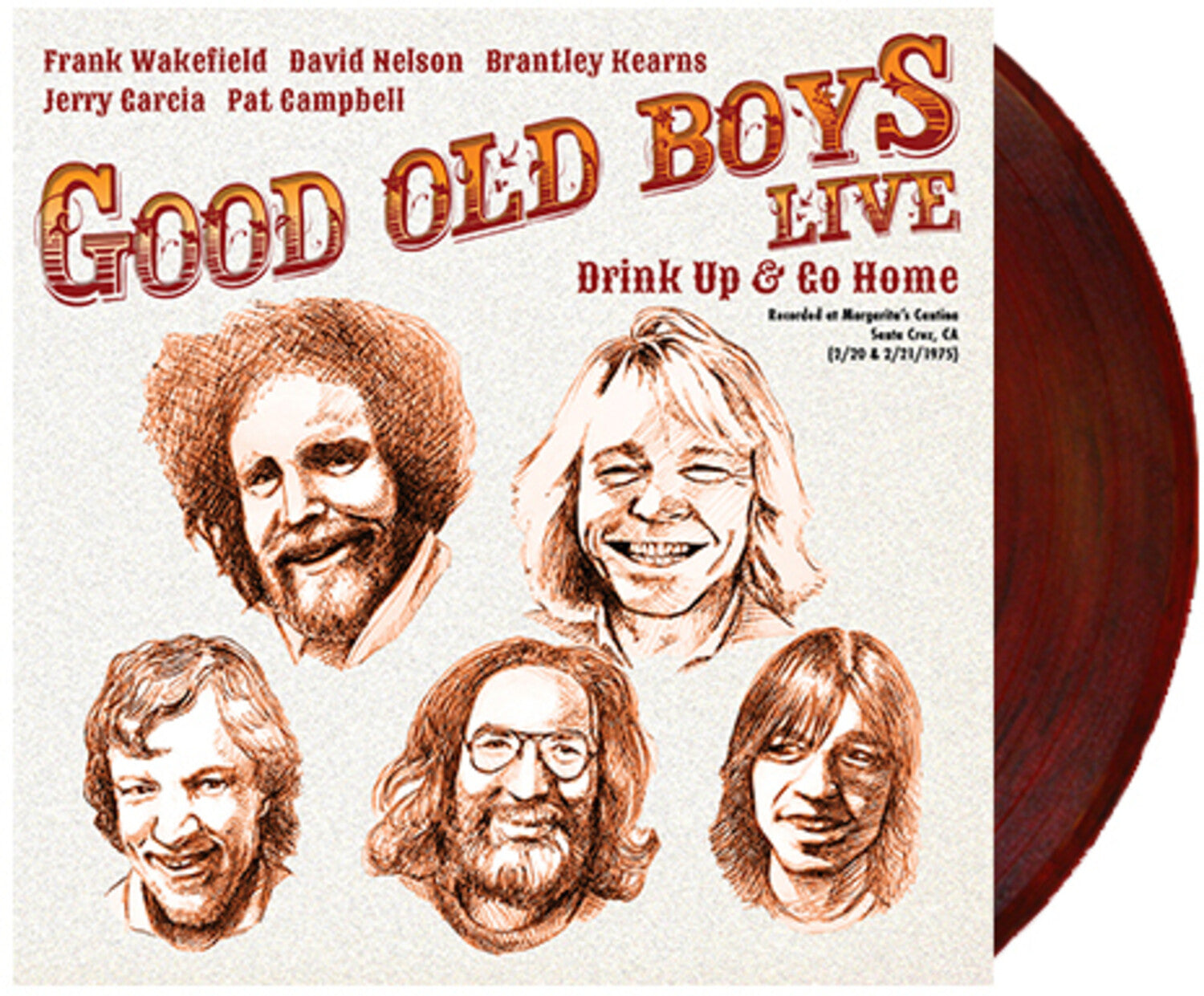 Good Old Boys - Live: Drink Up And Go Home - Translucent Root Beer Vinyl 2xLP (Brown Vinyl)