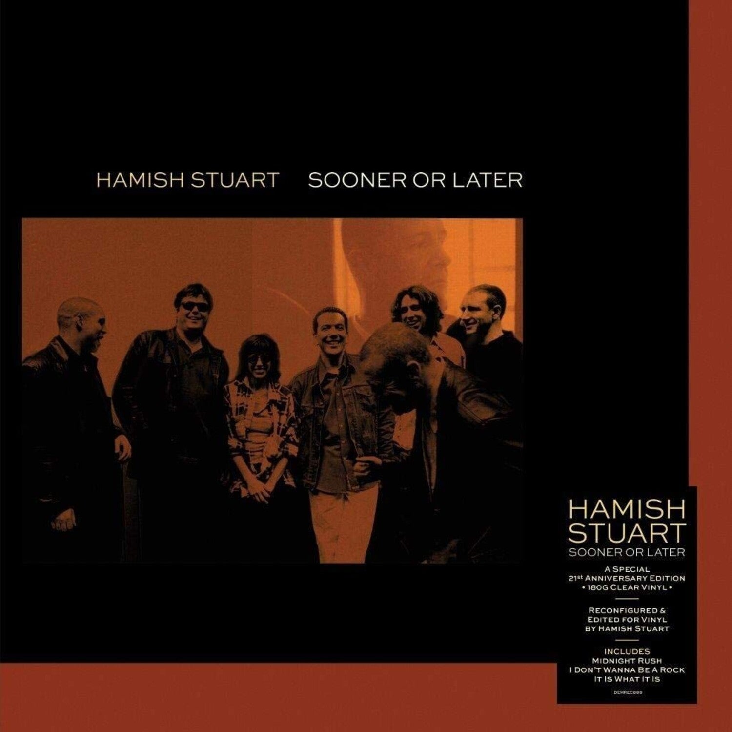Hamish Stuart - Sooner Or Later (Clear Vinyl)