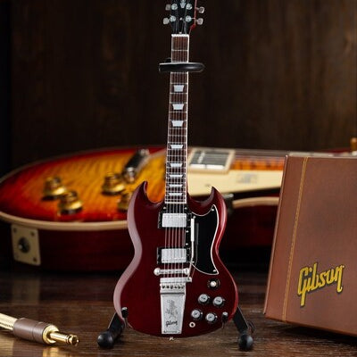 Axe Hvn Gg220 Gibson 1964 Sg Standard Cherry Mini - Axe Hvn Gg220 Gibson 1964 Sg Standard Cherry Mini