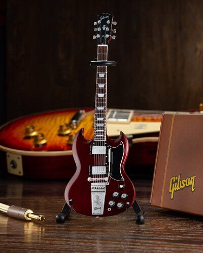 Axe Hvn Gg220 Gibson 1964 Sg Standard Cherry Mini - Axe Hvn Gg220 Gibson 1964 Sg Standard Cherry Mini