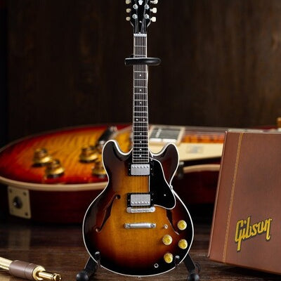 Axe Hvn Gg322 Gibson Es335 Vintage Sunburst Mini G - Axe Hvn Gg322 Gibson Es335 Vintage Sunburst Mini G