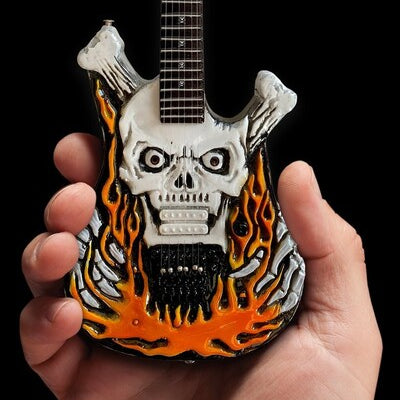 Axe Hvn Gl155 George Lynch Dokken Flaming Skull Mi - Axe Hvn Gl155 George Lynch Dokken Flaming Skull Mi
