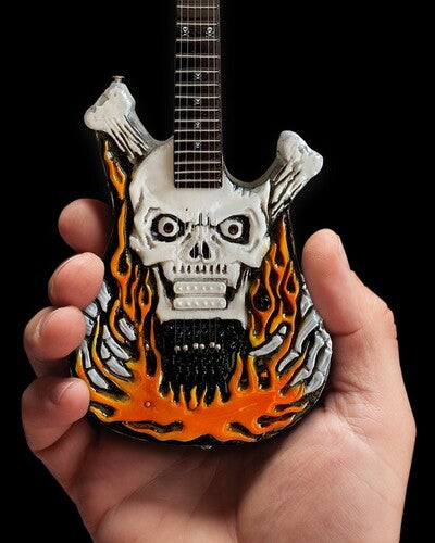 Axe Hvn Gl155 George Lynch Dokken Flaming Skull Mi - Axe Hvn Gl155 George Lynch Dokken Flaming Skull Mi