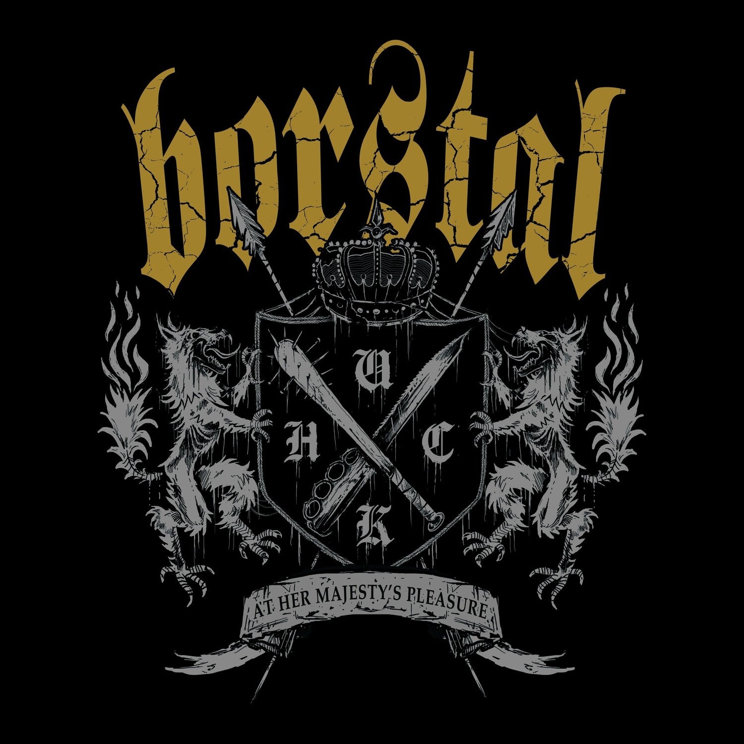 Borstal - At Her Majesty's Pleasure (Gold Vinyl)