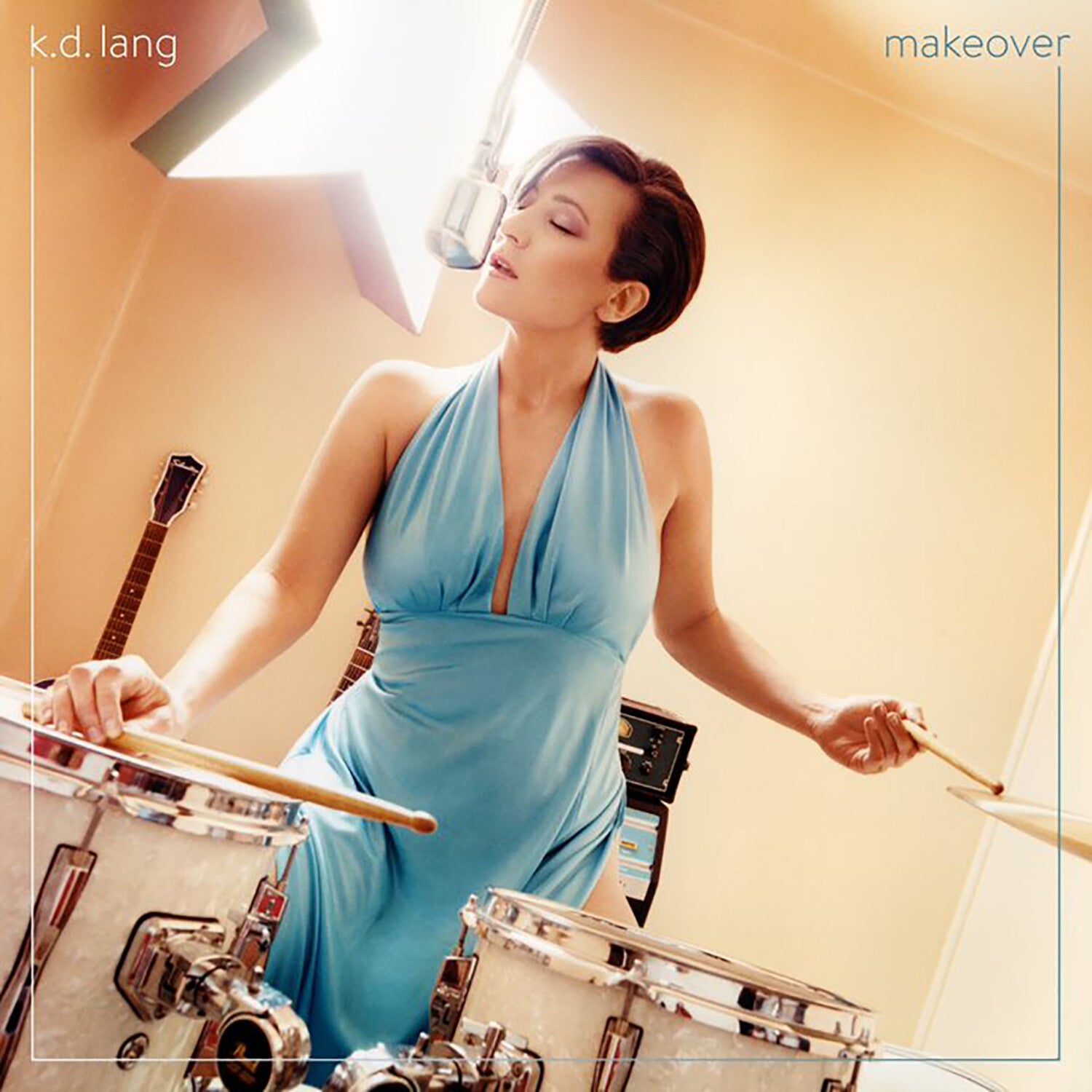K.D. Lang - Makeover (Transparent turquoise)