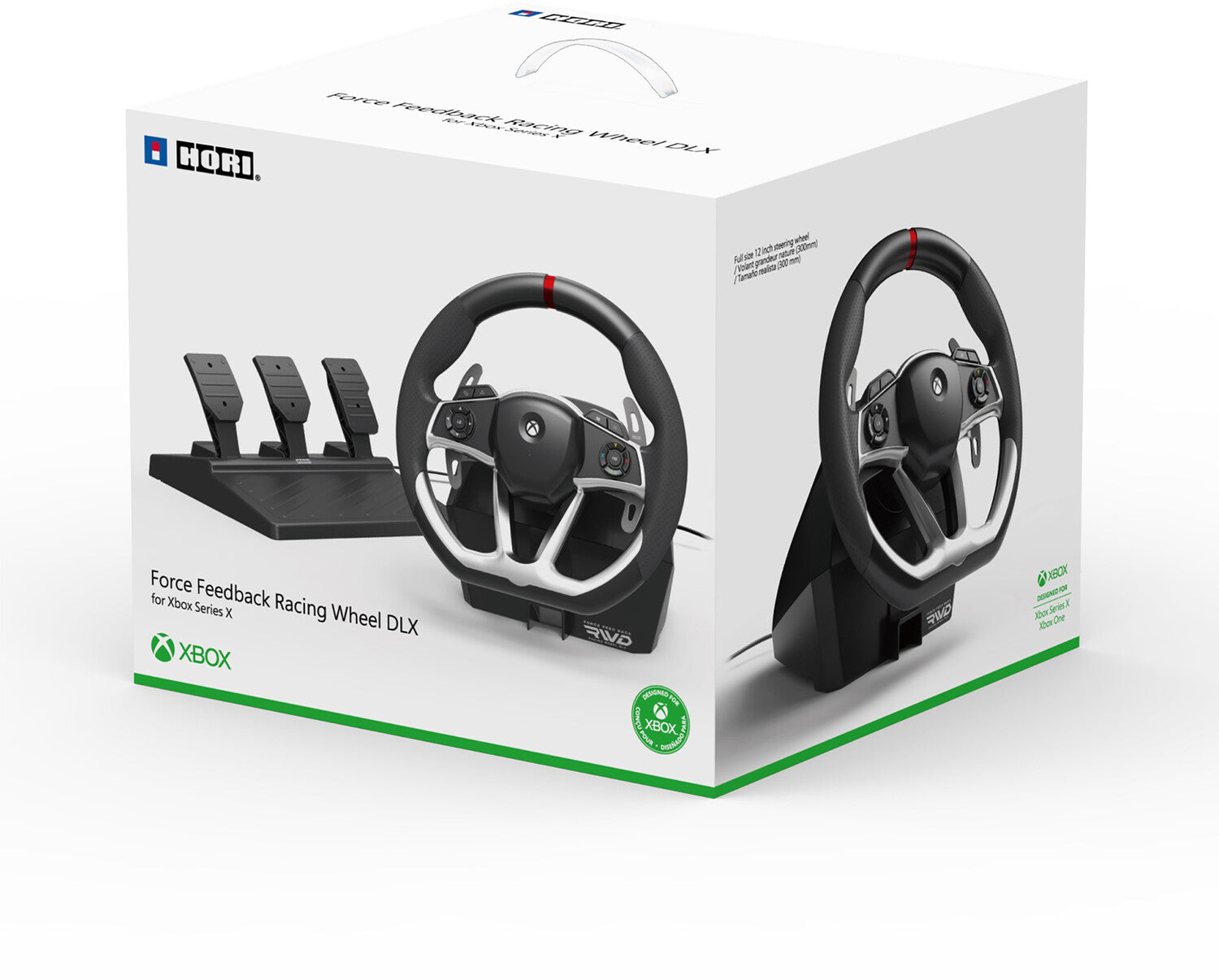 Xbox Accessory: Racing Wheel - HORI Force Feedback Racing Wheel: Officially Licensed by Microsoft