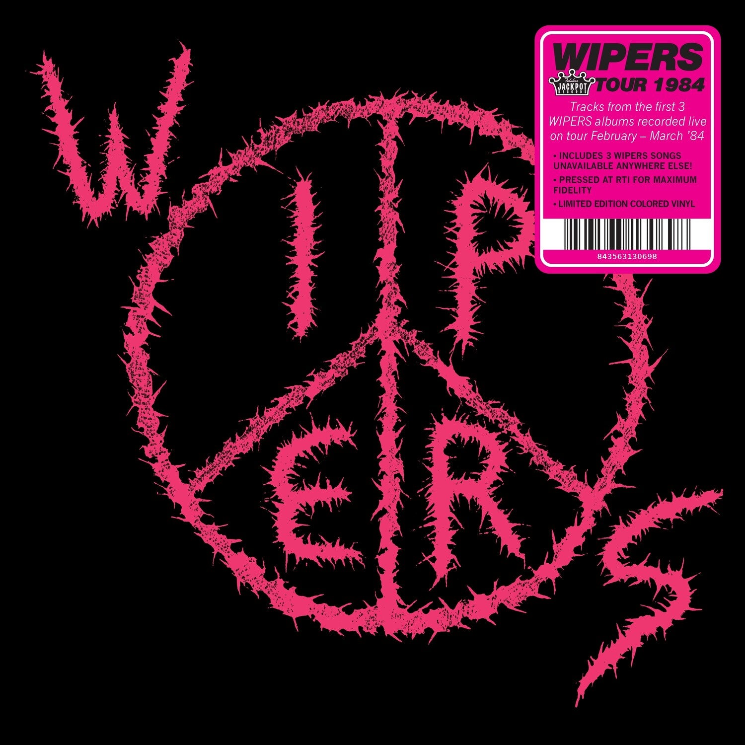 Wipers (aka Wipers Tour 84) (Pink Vinyl)
