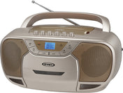 Jensen CD590 Bluetooth Boombox CD Cassette Recorder AM/FM
