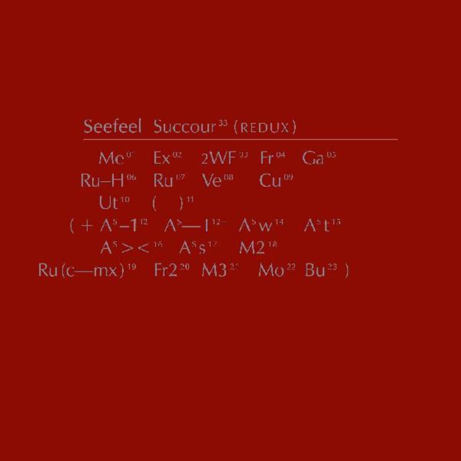 Seefeel - Succour (redux) 3xLP