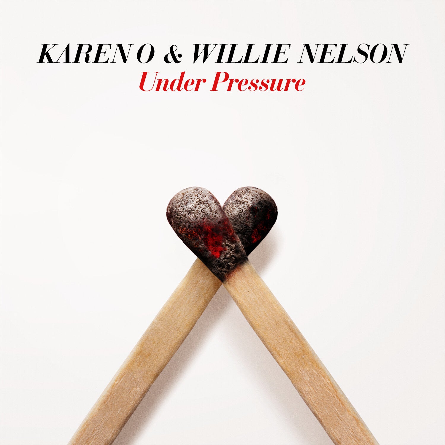 Karen O & Willie Nelson - Under Pressure (White Vinyl)