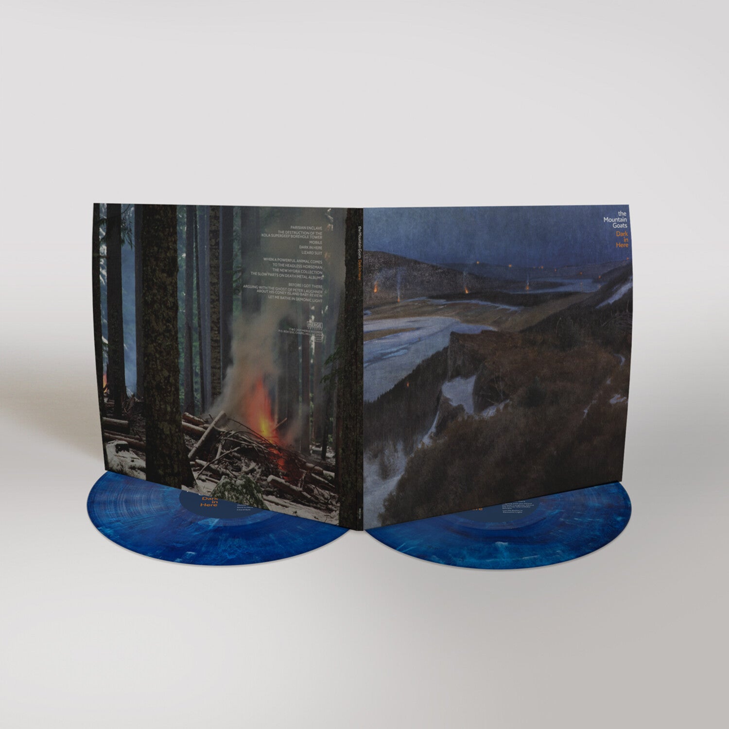 Mountain Goats - Dark In Here 2xLP (Blue Vinyl)