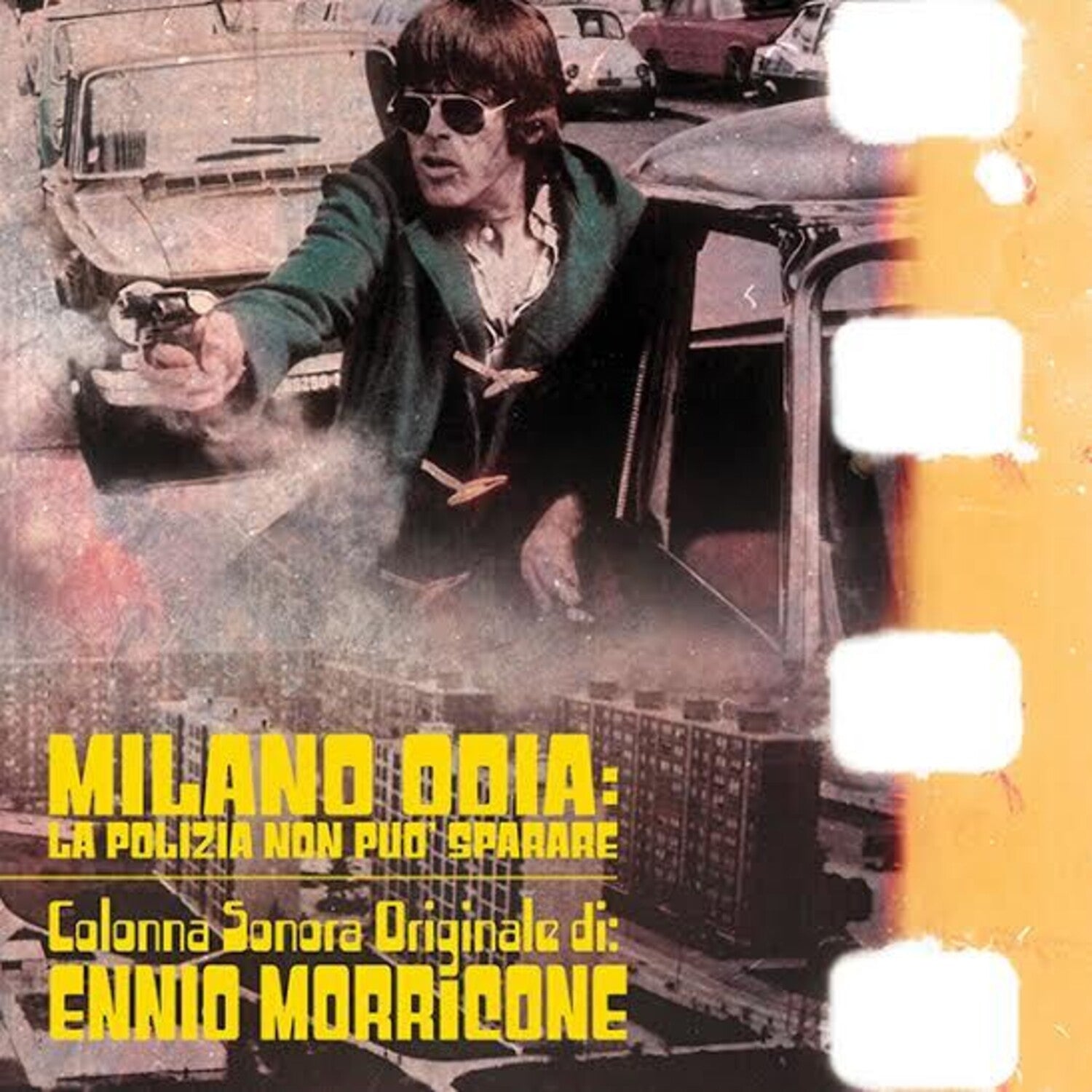Ennio Morricone - Milano Odia: La Polizia Non Puo Sparare (Almost Human) (Original Motion Picture Soundtrack) (Red Vinyl)