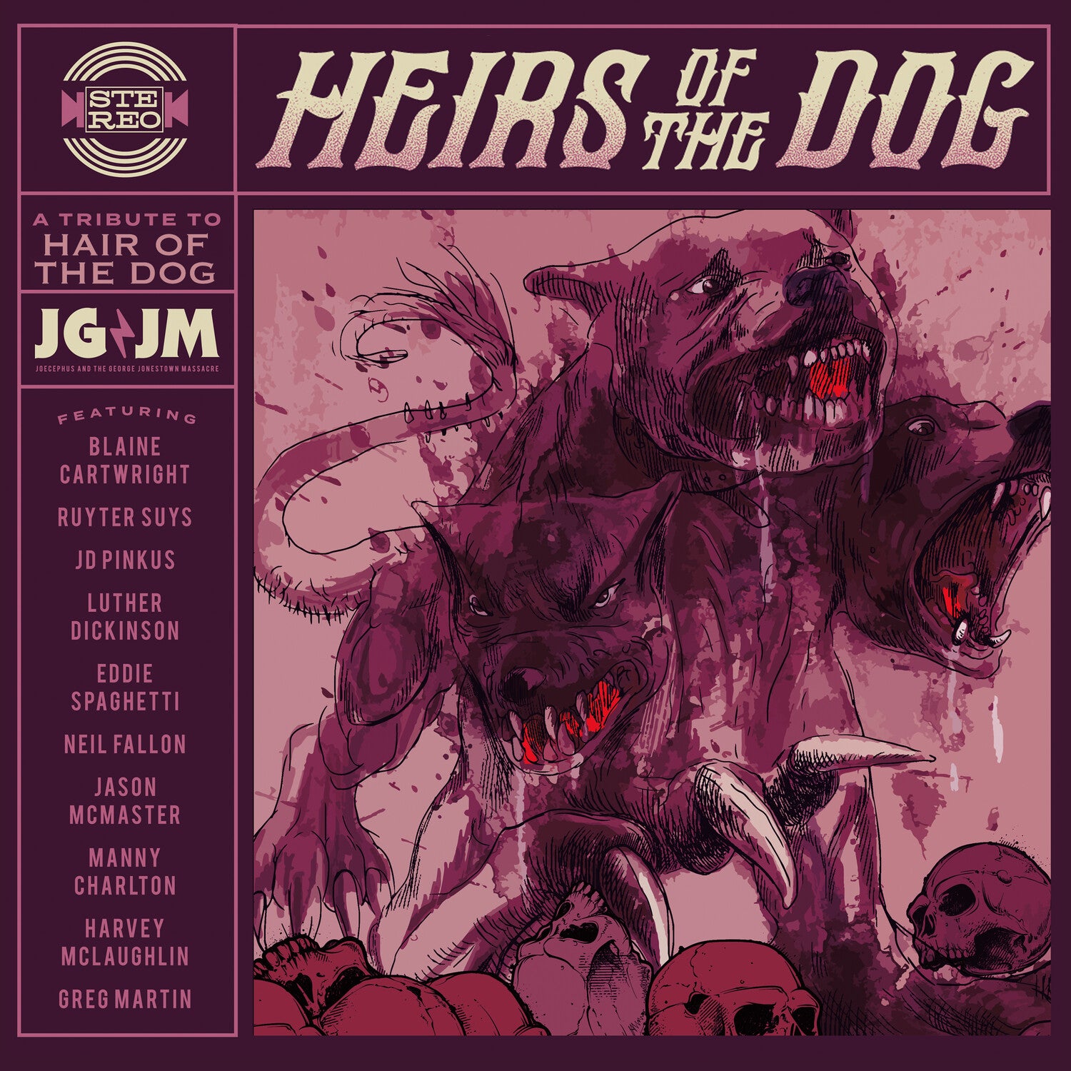 Joecephus & The George Jonestown Massacre - Heirs of the Dog: A Tribute to Hair of the Dog (CD)