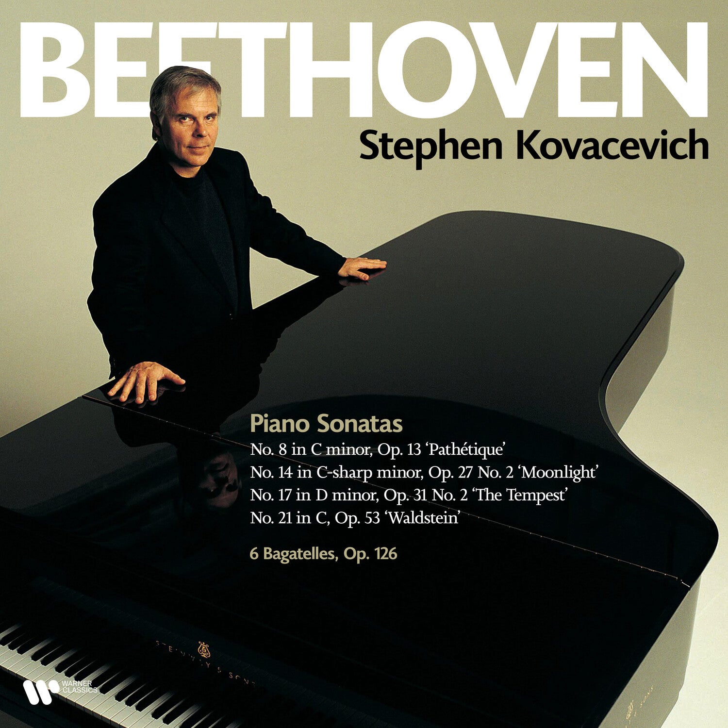 Stephen Kovacevich - Beethoven: Piano Sonatas Nos. 8 14 17 & 21 Bagatelles Op. 126 2xLP